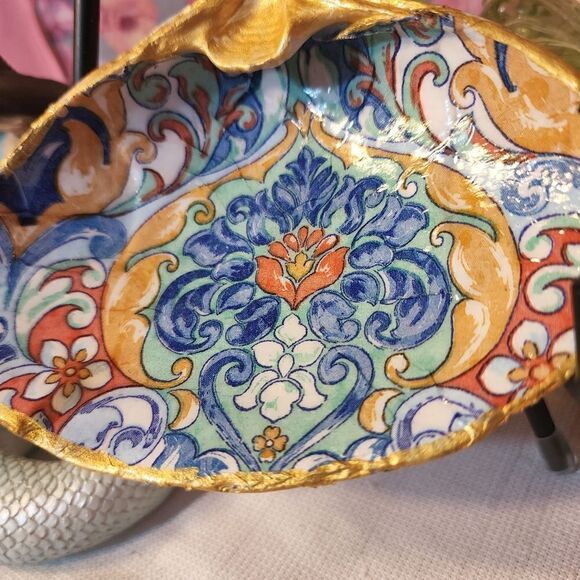 DECOUPAGE CLAM SHELL - Picture 4 of 8